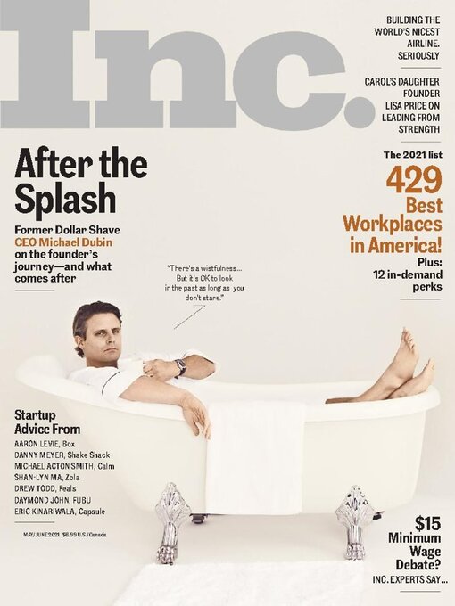 Title details for Inc. Magazine by Mansueto Ventures LLC - Available